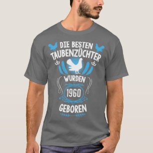 1960年のハト生まれン61歳の誕生日 Tシャツ