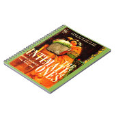 1960年のパルプ小説が親しい小説をカバー ノートブック (左側)