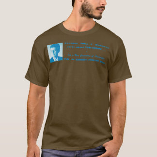 1960年の新しいリーダーシップJohn F Kennedy Tシャツ