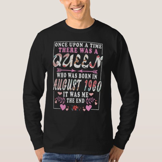 1960年の生まれ誕生日威厳があるの女王 Tシャツ (正面)