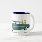 1960年のOldsmobile九十八の休日のスポーツのセダン ツートーンマグカップ (正面右)