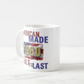 1960年アメリカンメイド60誕生日 コーヒーマグカップ (正面左)