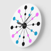 1960年モダン代レトロ壁時計 ラージ壁時計 (傾斜)