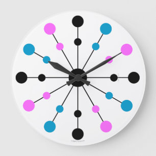 1960年モダン代レトロ壁時計 ラージ壁時計