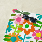 1960年レトロ花火力 ビーチタオル (インサイチュ)