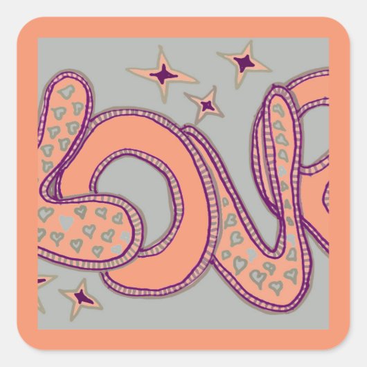 1960年代のスタイル スクエアシール (正面)