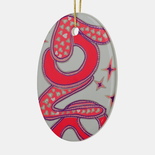 1960年代のスタイル セラミックオーナメント (左)