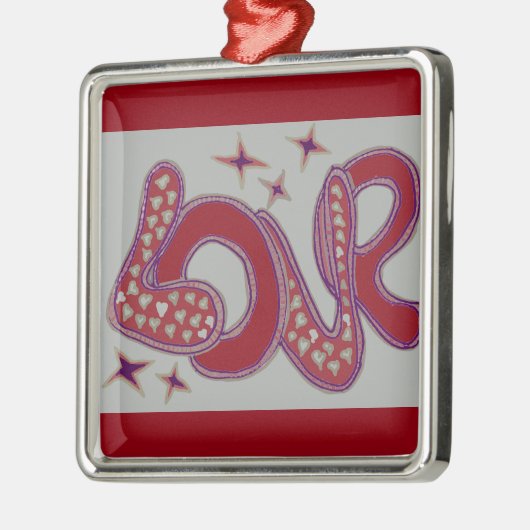 1960年代のスタイル メタルオーナメント (左)