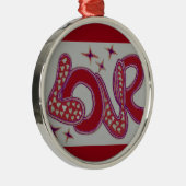 1960年代のスタイル メタルオーナメント (右)