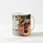 1960年代のティーカップは遊園地に乗る コーヒーマグカップ (正面右)