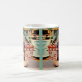 1960年代のティーカップは遊園地に乗る コーヒーマグカップ (中央)