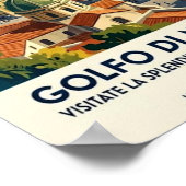 1960年代のナポリ イタリア旅行ポスター ポスター (角)