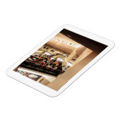 1960年代のモールでの午後のヴィンテージ インスパイア マグネット (左側)