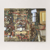 1960年代のラジオフォトの電子回路 ジグソーパズル (横)