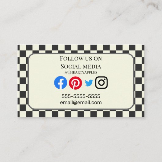 1960年代のレトロなアメリカの食堂1950年代ミルクシェイク 名刺 (裏面)