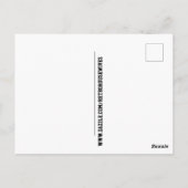 1960年代のレトロ女性葉書 ポストカード (裏面)