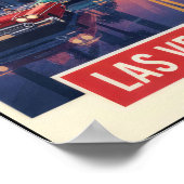 1960年代のヴィンテージラスベガス旅行ポスター ポスター (角)