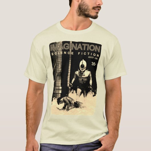 1960年代の想像力 サイエンスフィクションTシャツ Tシャツ (正面)