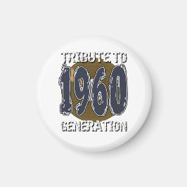 1960年代の記念日への献上品 マグネット