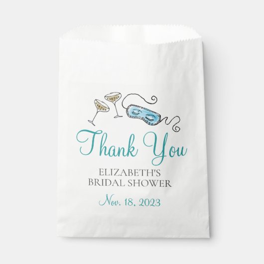 1960年代の豪華なカジュアルパーティー 結婚前お礼 フェイバーバッグ (正面)