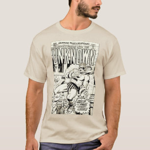 1960年代の「アドベンチャーズ・イントゥ・ジ・アンノウン」コミックTシャツ Tシャツ