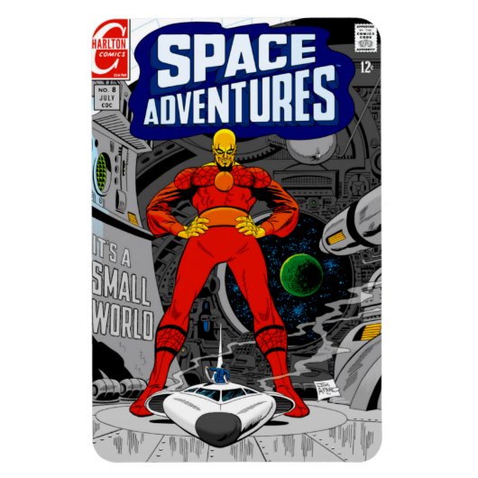 1960年代の「スペースアドベンチャー」マグネット マグネット (縦)