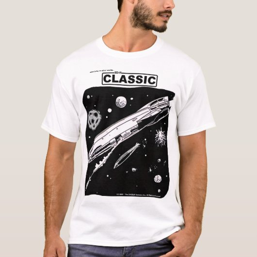 1960年代のSFクラシックTシャツ Tシャツ (正面)