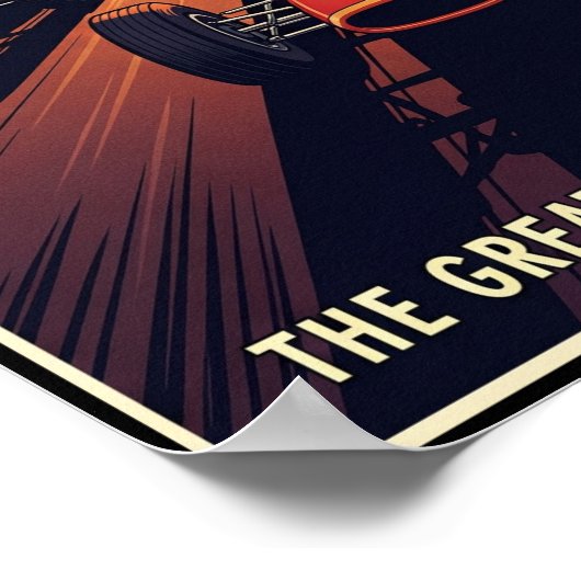 1960年代インディアナポリス500ヴィンテージウォールポスター ポスター (角)