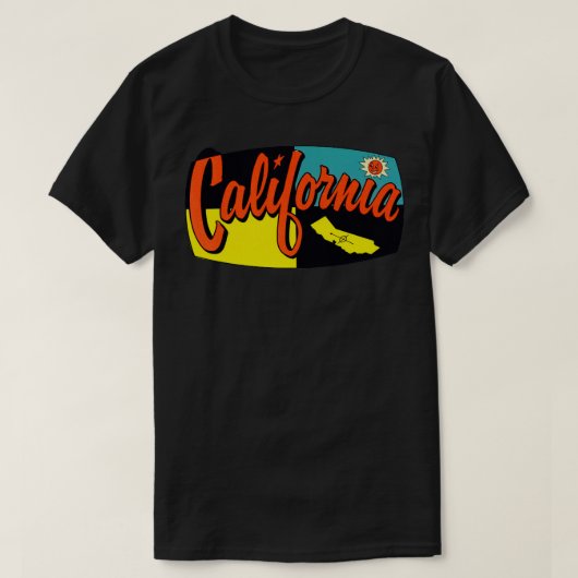 1960年代カリフォルニアSunshine Tシャツ (デザイン正面)