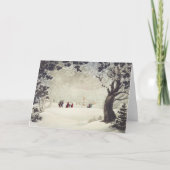 1960年代クリスマスカードヴィンテージ60年代クリスマスカード シーズンカード (正面)