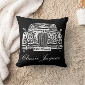 1960年代ジャガーMK IIクッション クッション (ブランケット)