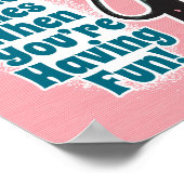 1960年代スタイルの猫カレンダーポスター ポスター (角)