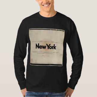 1960年代ニューヨーインスパイアク限定版ポスター Tシャツ