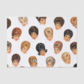 1960年代ブッファント女性 薄葉紙 (正面)