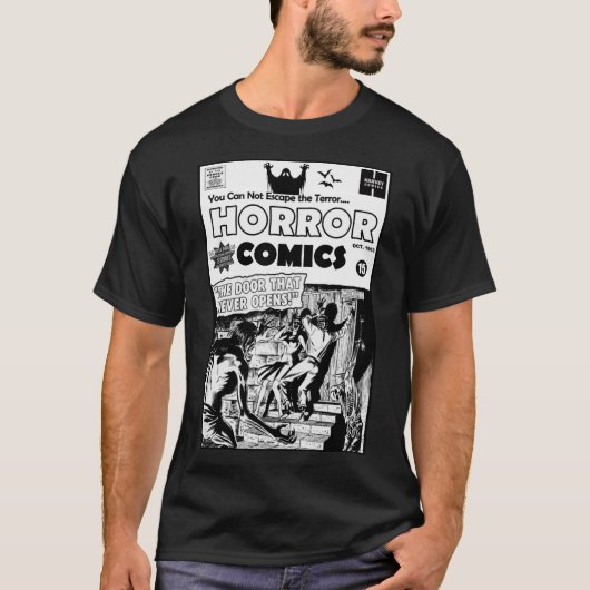 1960年代ホラーコミックTシャツ Tシャツ (正面)