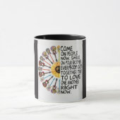 1960年代マインスパイアグ.. 60年代の歌レトロ マグカップ (中央)