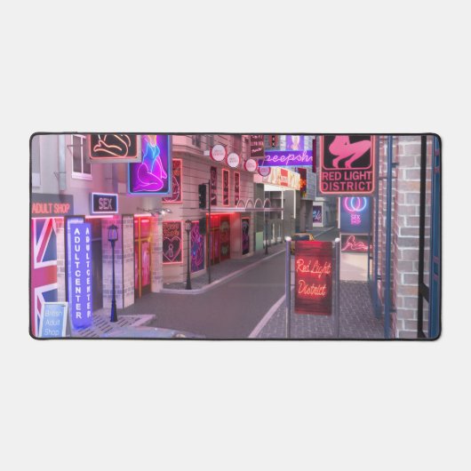 1960年代ロンドンSohoの地図 デスクマット (正面)