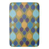 1960年代半ば幾何学緑色 バスマット (正面縦)