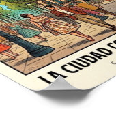 1960年代 バルセロナ スペイン 旅行ポスター ポスター (角)