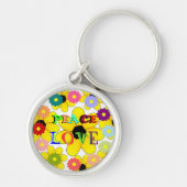 1960年代：平和と愛 キーホルダー (正面)