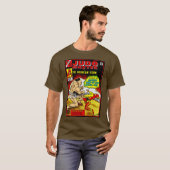 1960年代 柔道マスター コミックTシャツ Tシャツ (正面フル)