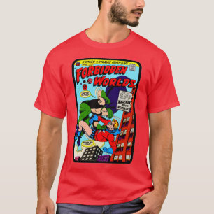 1960年代「禁じられた世界」コミックTシャツ Tシャツ