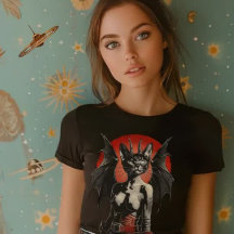 1960年代Red Sci-Fiセクシー女性宇宙猫ヴィンテージ