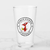 1960年以来の世界的に有名なスクリューバード タンブラーグラス (正面)