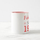 1960年以来の素晴らしい ツートーンマグカップ (中央)