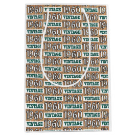 1960年生まれ中抱き枕 ミディアムペーパーバッグ