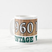 1960年生まれ 誕生日お祝い コーヒーマグカップ (正面左)