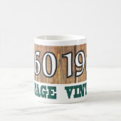1960年生まれ 誕生日お祝い コーヒーマグカップ (中央)
