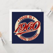 1960年製 カード (正面/裏面インサイチュ)