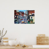 1960年頃のポートランドメーンコングレ通り ポスター (キッチン)